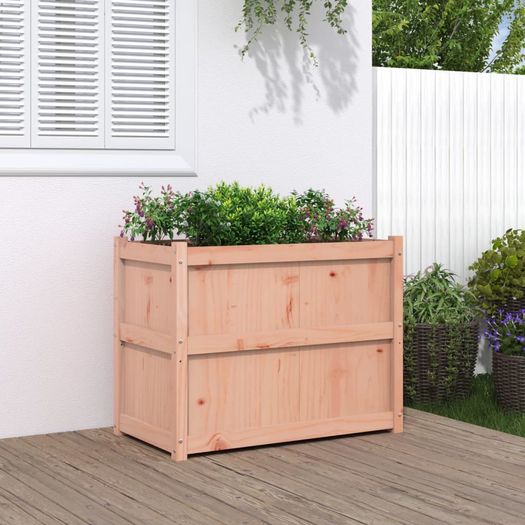 Plantenbak 90x50x70 cm massief douglashout is nu te koop bij PeponiXL, paradijselijk wonen!