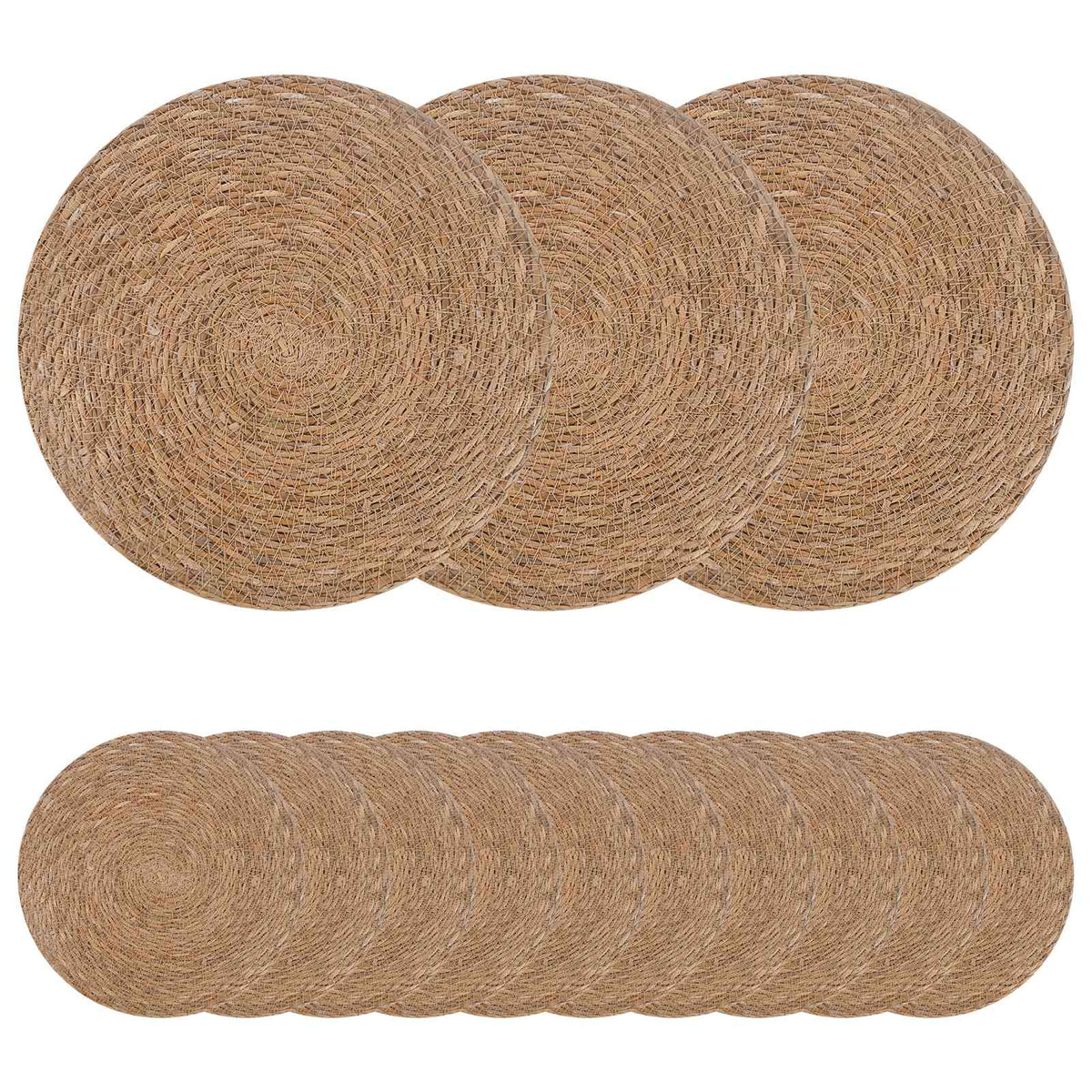 Zeegroene placemats 50 st Naturel 100% Zeegras is nu te koop bij PeponiXL, paradijselijk wonen!