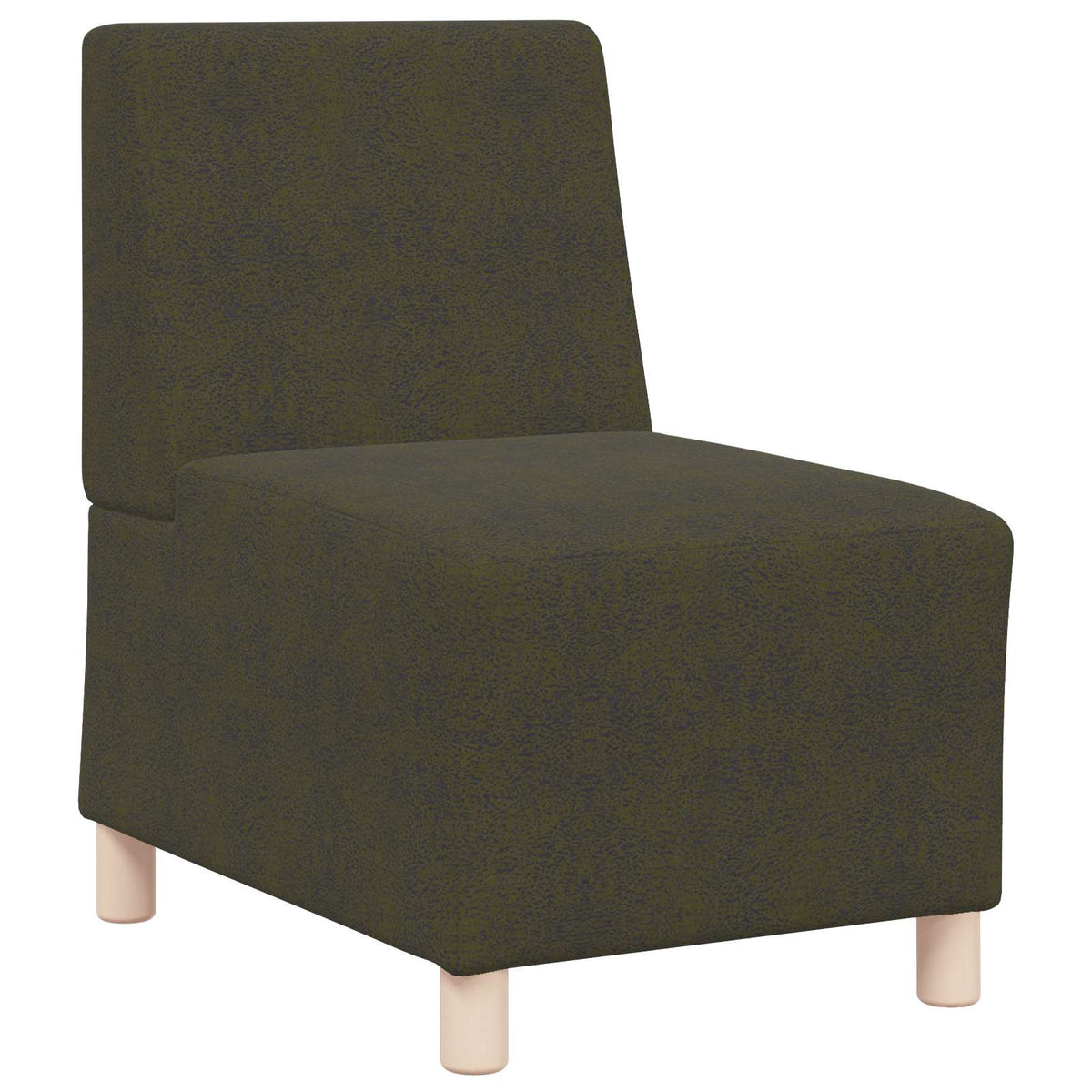 | Sofa Stoel | met kussen Groen 55 x 74 x 82 cm Faux suede leer is nu te koop bij PeponiXL, paradijselijk wonen!