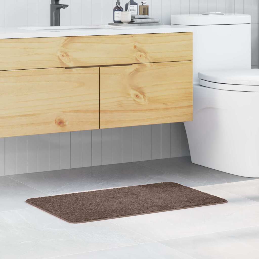 Antislip Badmat Bruin 50 x 80 cm PP is nu te koop bij PeponiXL, paradijselijk wonen!