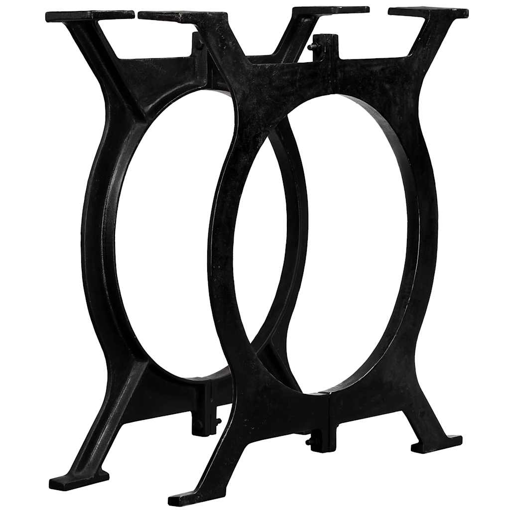 Eettafelpoten 2 st O-frame gietijzer is nu te koop bij PeponiXL, paradijselijk wonen!