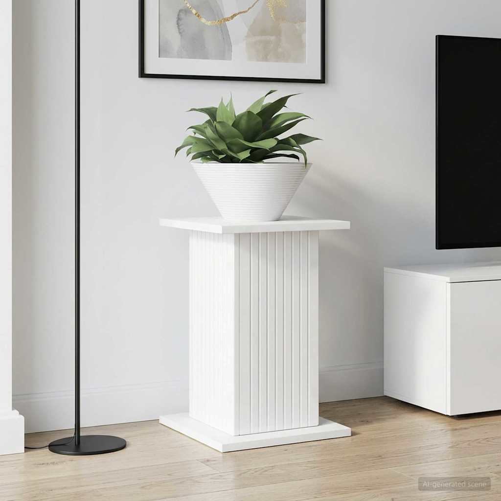 Plantenstandaard 2 pcs Hoogglans Wit 30,5 x 30 x 43 cm is nu te koop bij PeponiXL, paradijselijk wonen!