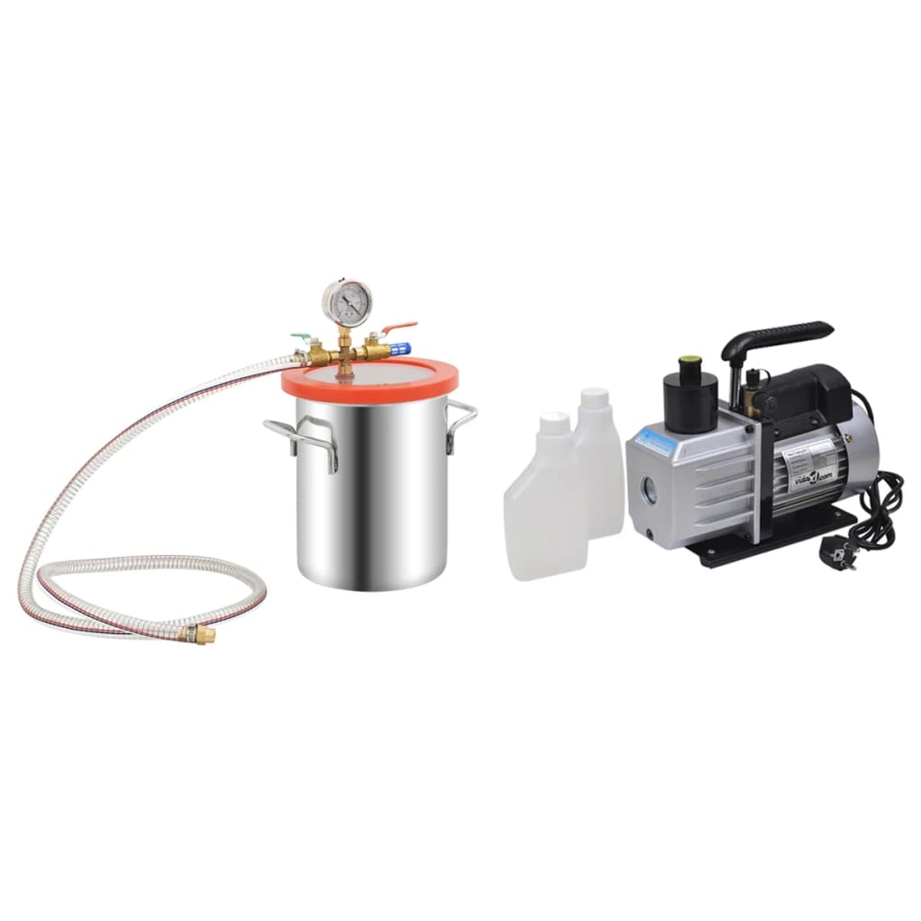 Vacuümkamer met 2-traps pomp 5,5 L is nu te koop bij PeponiXL, paradijselijk wonen!