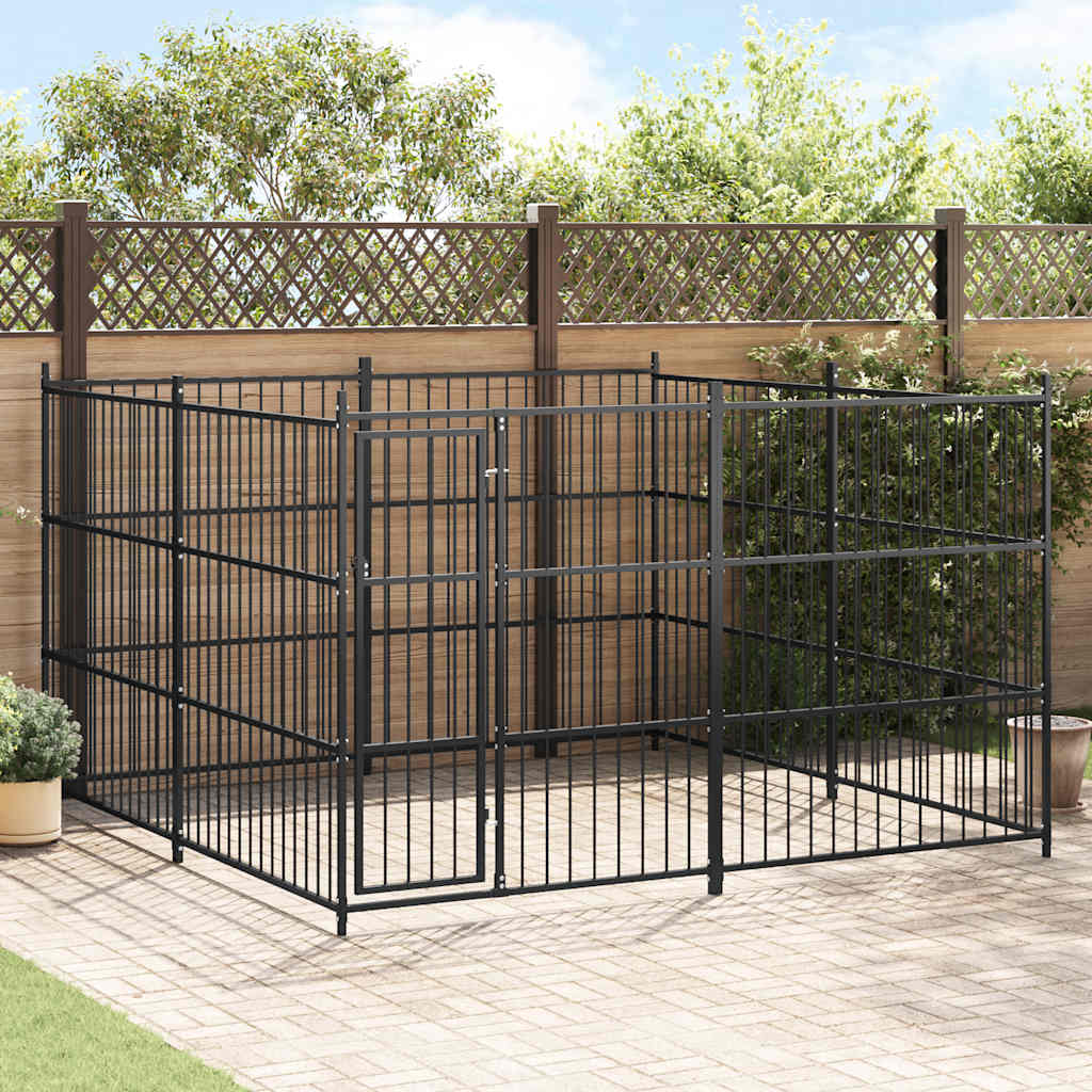 Hondenkennel voor buiten 300x300x185 cm is nu te koop bij PeponiXL, paradijselijk wonen!