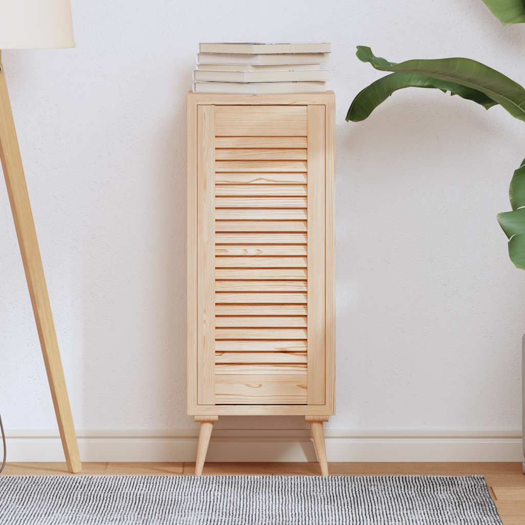 Kastdeur met lamellen 69x29,5 cm massief grenenhout is nu te koop bij PeponiXL, paradijselijk wonen!