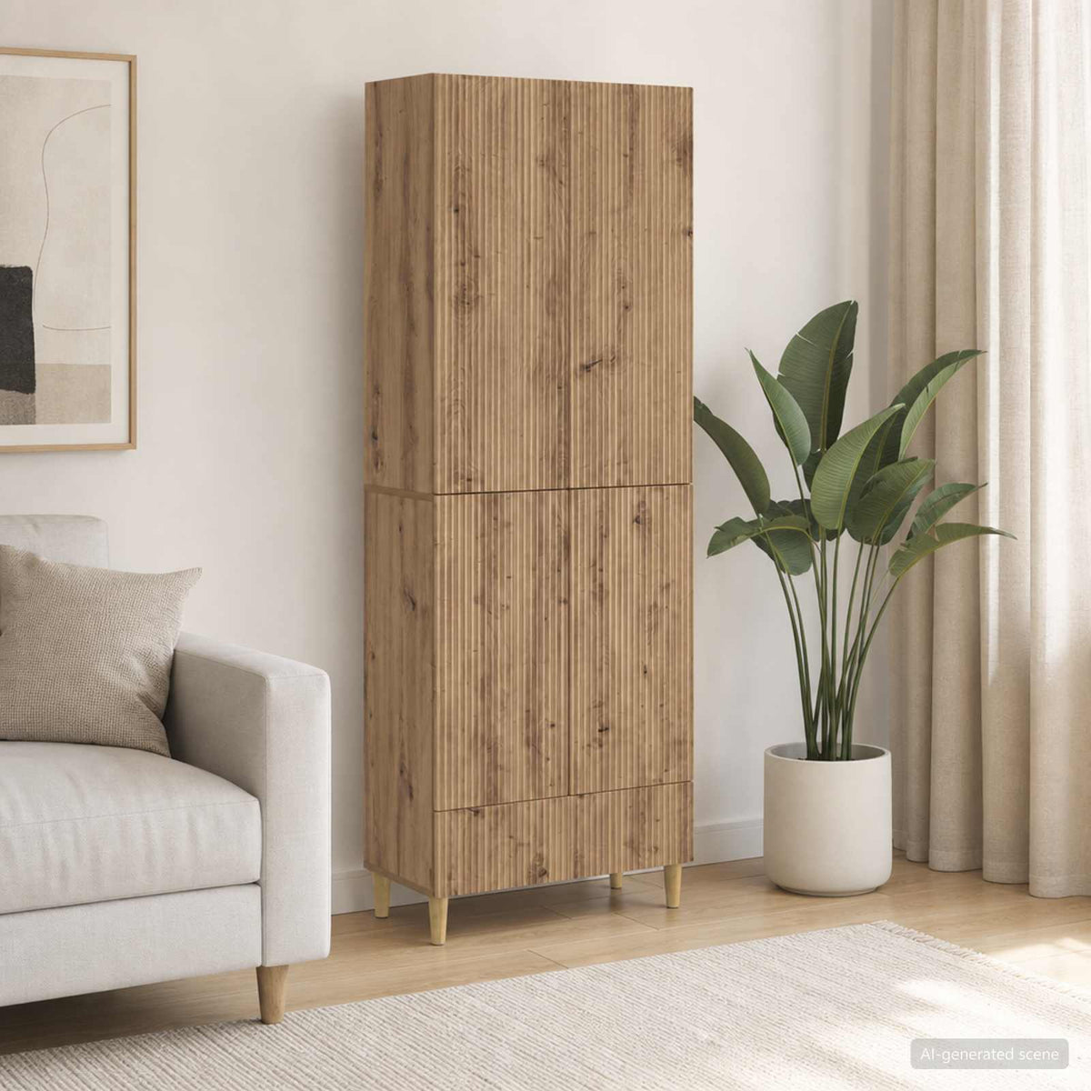 Kastenset 2 st Artisanaal eiken Bewerkt hout is nu te koop bij PeponiXL, paradijselijk wonen!