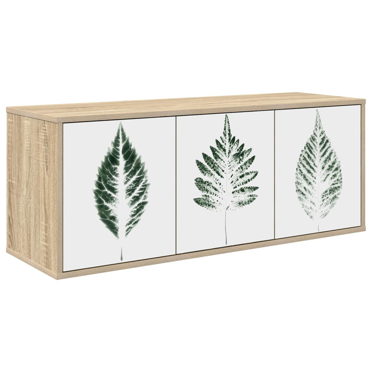 Wandgemonteerd tv-meubel HANAU 102 x 33 x 40 cm Sonoma Eiken is nu te koop bij PeponiXL, paradijselijk wonen!