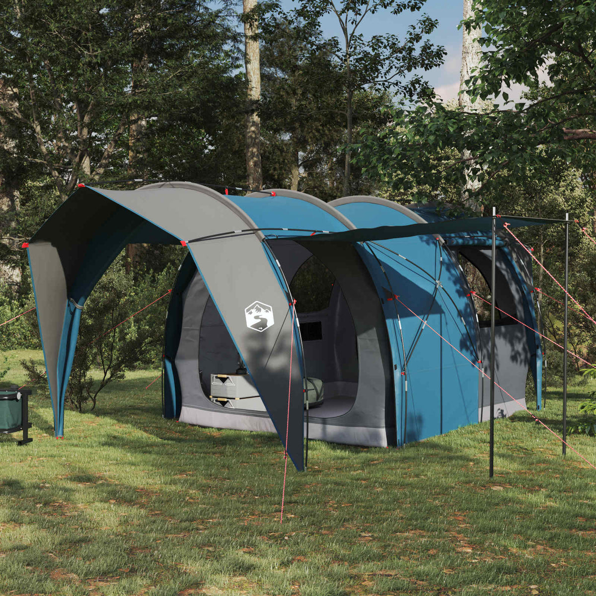 Tunneltent Blauw 382 x 262 x 214 cm is nu te koop bij PeponiXL, paradijselijk wonen!