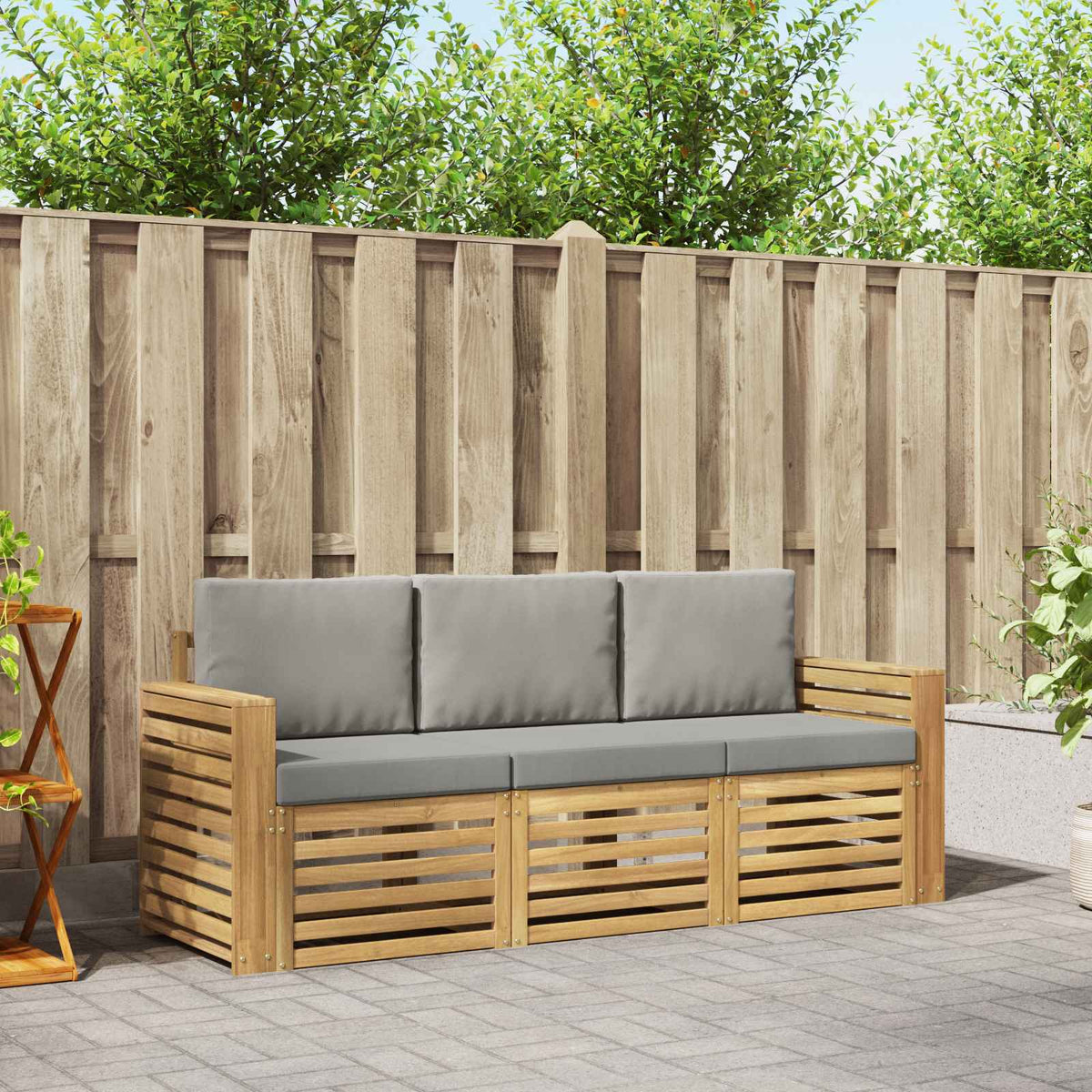 Sofa-Sets Massief Acaciahout is nu te koop bij PeponiXL, paradijselijk wonen!