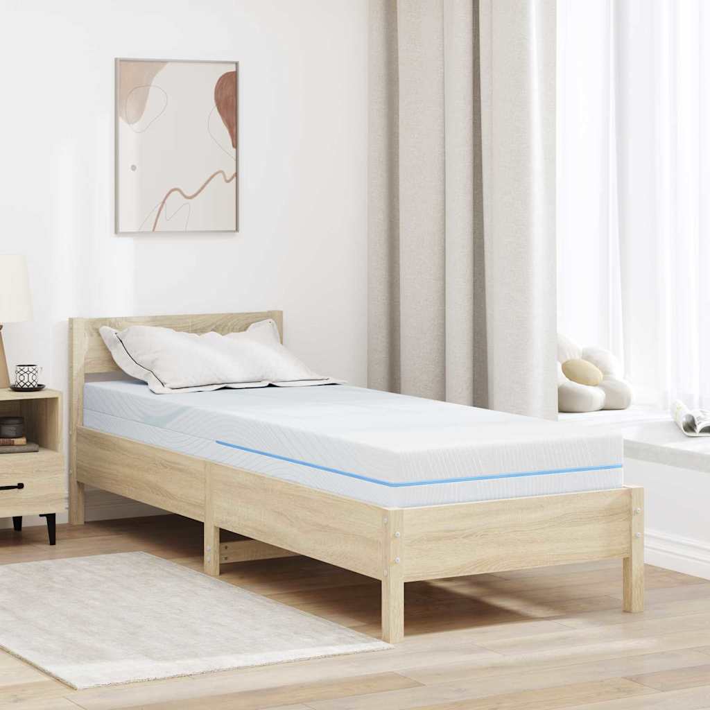 Matras Wit 80 x 200 cm Jacquard stof is nu te koop bij PeponiXL, paradijselijk wonen!
