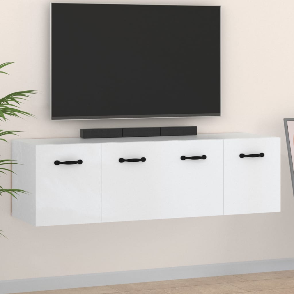 Wandkasten 2 st 80x35x36,5 cm bewerkt hout wit is nu te koop bij PeponiXL, paradijselijk wonen!