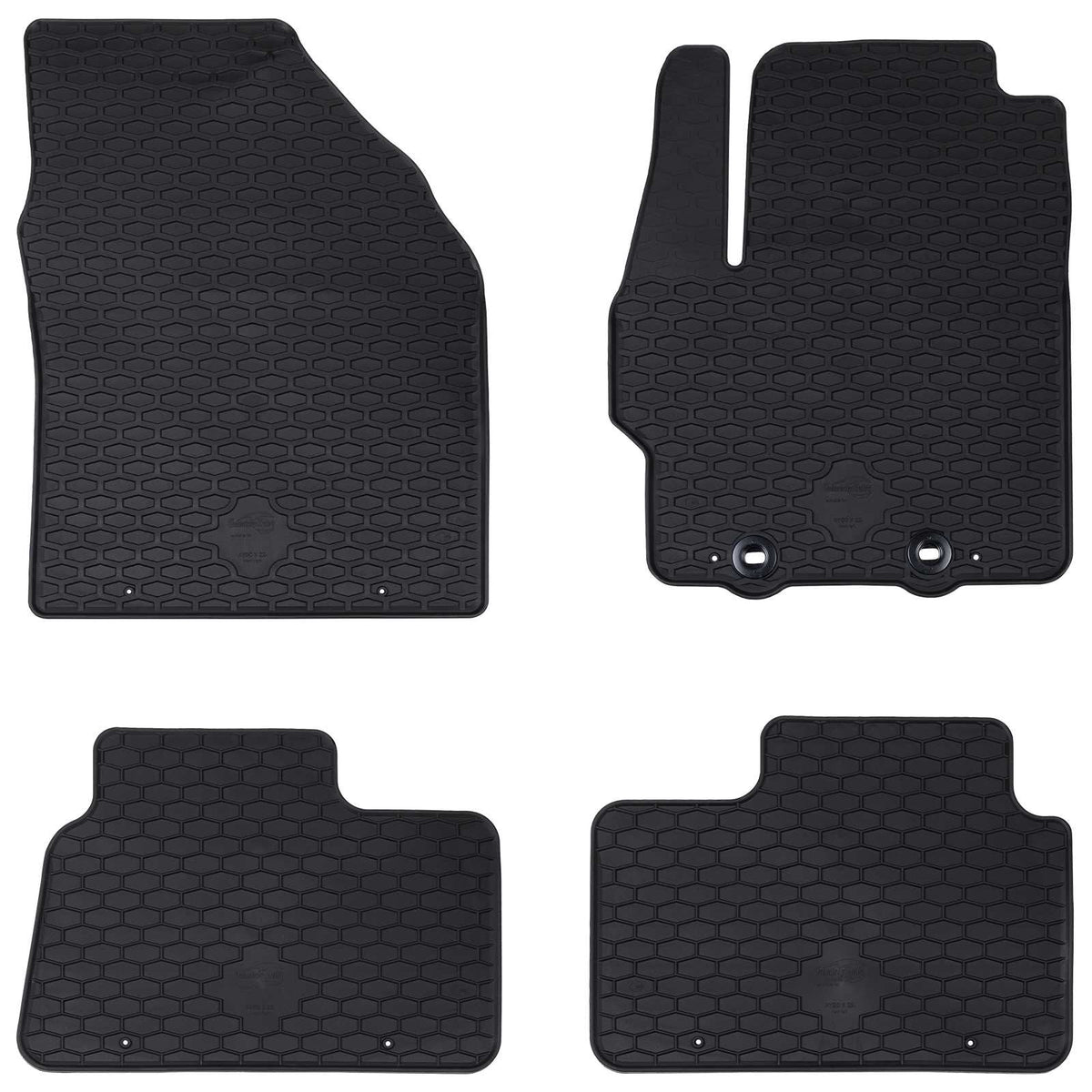 Autobodemmat 4 pcs Zwart geschikt voor Toyota AYGO X 2022- is nu te koop bij PeponiXL, paradijselijk wonen!
