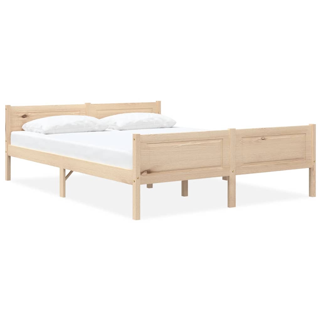 Bedframe massief grenenhout 160x200 cm is nu te koop bij PeponiXL, paradijselijk wonen!