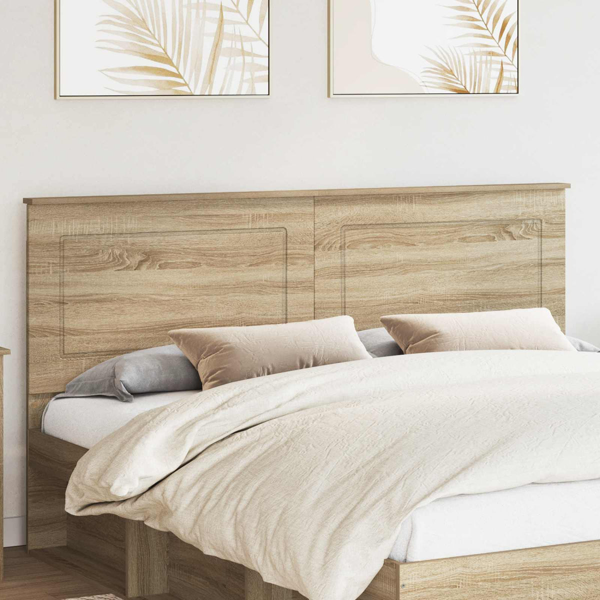 Hoofdbord Sonoma Eiken 100 cm Geconstrueerd hout is nu te koop bij PeponiXL, paradijselijk wonen!