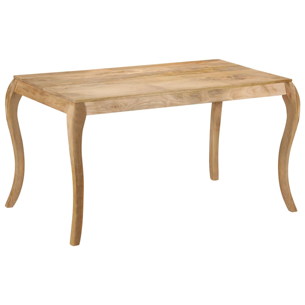 Eettafel 135x75x76 cm massief mangohout is nu te koop bij PeponiXL, paradijselijk wonen!