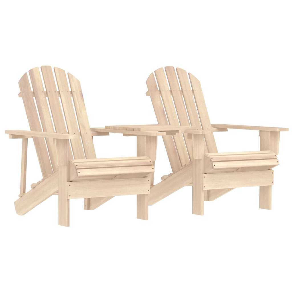 Tuinstoelen Adirondack met tafeltje massief vurenhout is nu te koop bij PeponiXL, paradijselijk wonen!