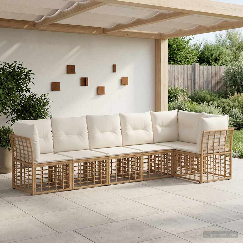 Tuinbankenset poly rattan is nu te koop bij PeponiXL, paradijselijk wonen!