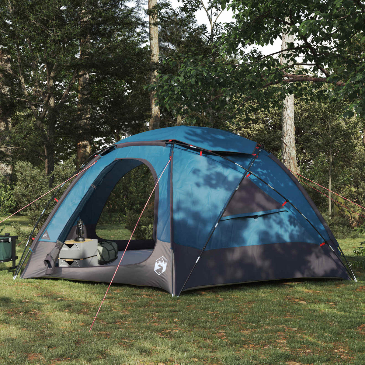 Koepeltent met Verwijderbare Regenkap Blauw 8-persoons is nu te koop bij PeponiXL, paradijselijk wonen!
