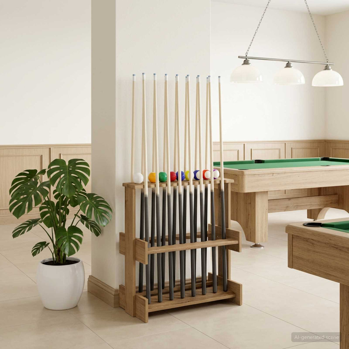 Biljartkeu standaard Bewerkt hout 60 x 35 x 60 cm is nu te koop bij PeponiXL, paradijselijk wonen!