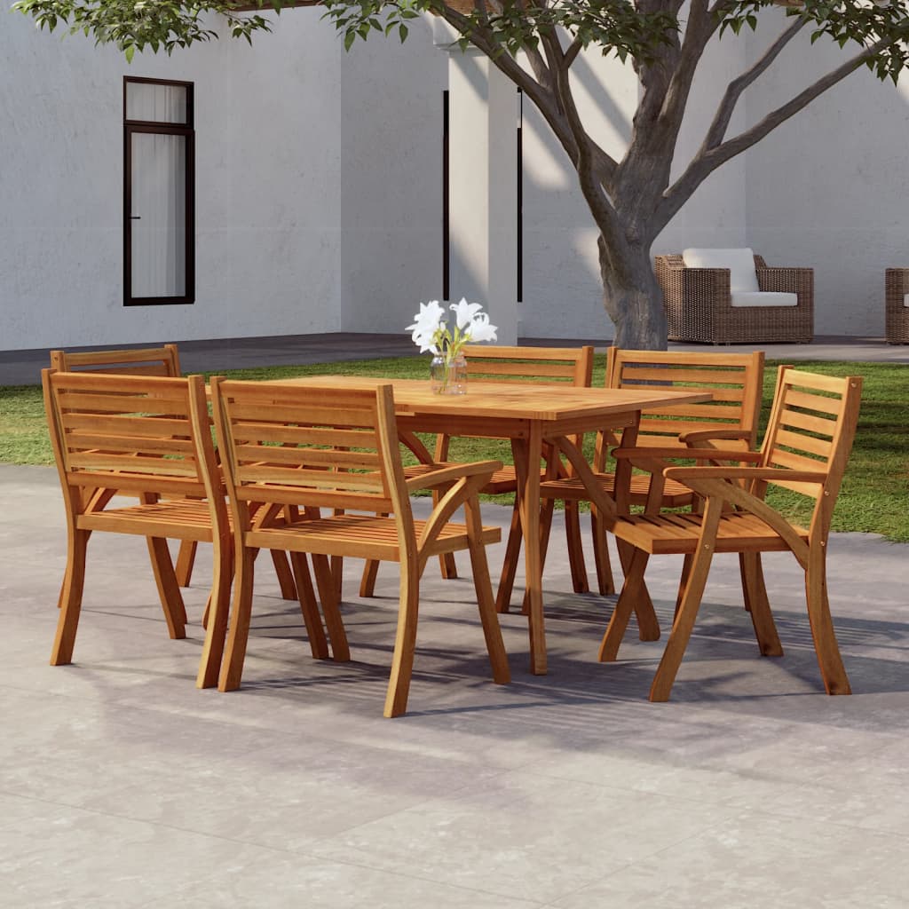 Tuintafel 150x90x75 cm massief acaciahout is nu te koop bij PeponiXL, paradijselijk wonen!
