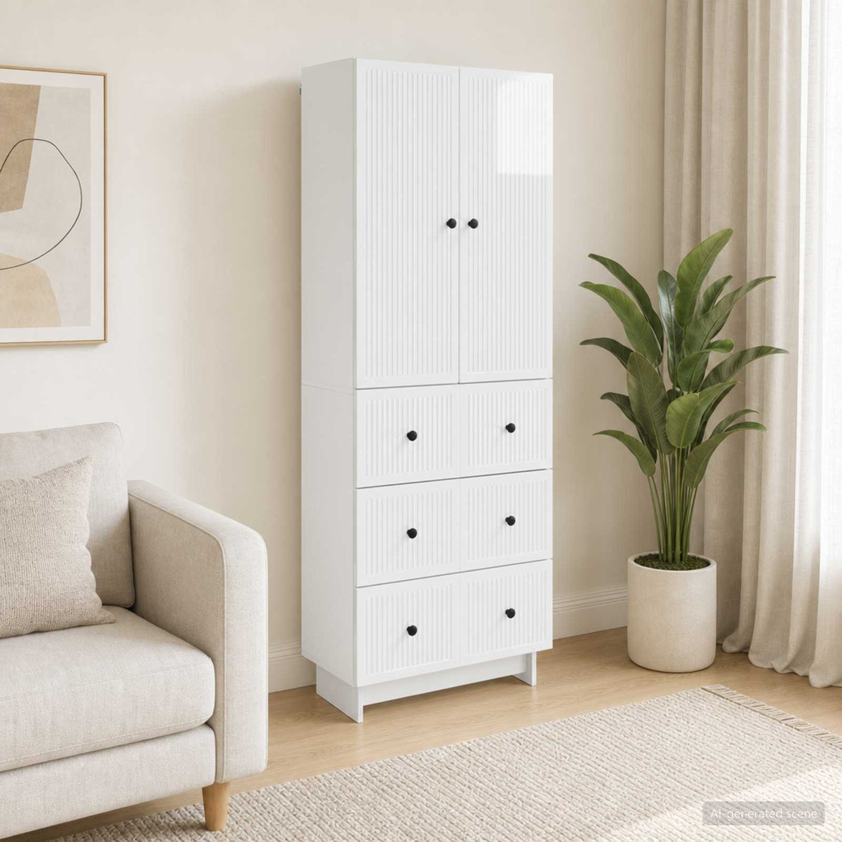 Kastenset 2 pcs 66 x 34,5 x 90 cm Bewerkt hout is nu te koop bij PeponiXL, paradijselijk wonen!