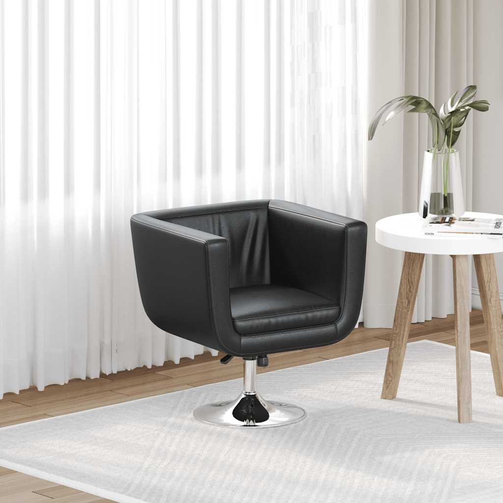 Barstoel kunstleer zwart is nu te koop bij PeponiXL, paradijselijk wonen!
