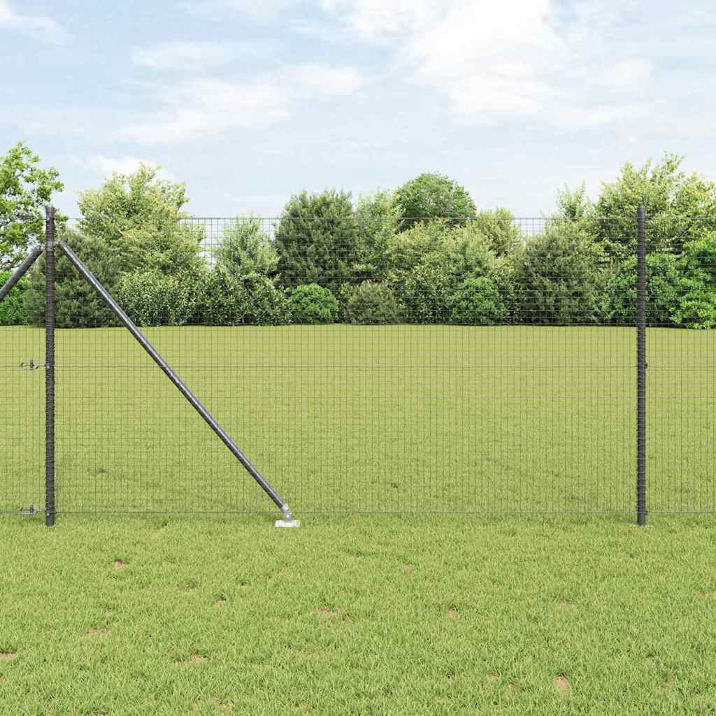 Gecombineerd draadhek met spikes Staal Grijs Mesh is nu te koop bij PeponiXL, paradijselijk wonen!