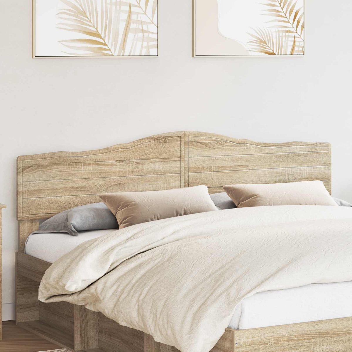 Hoofdbord Sonoma Eiken Bewerkt hout is nu te koop bij PeponiXL, paradijselijk wonen!