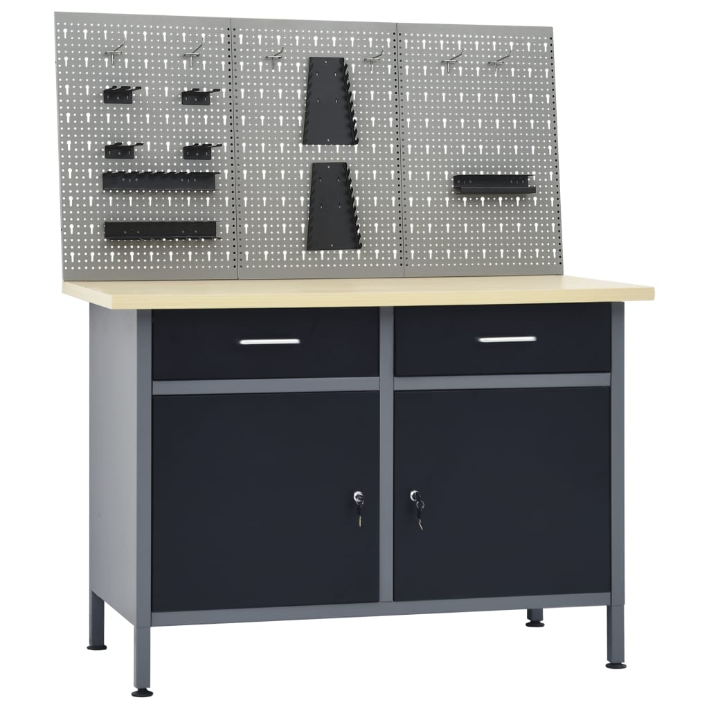 Werkbank met 3 wandpanelen is nu te koop bij PeponiXL, paradijselijk wonen!
