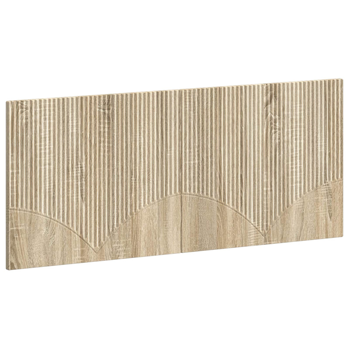 Wandgemonteerd Hoofdeinde HOORN Sonoma Eiken Bewerkt hout is nu te koop bij PeponiXL, paradijselijk wonen!