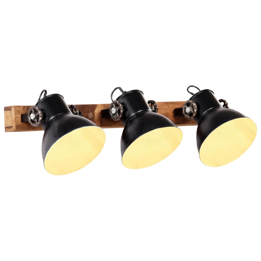 Wandlamp industrieel E27 65x25 cm zwart is nu te koop bij PeponiXL, paradijselijk wonen!
