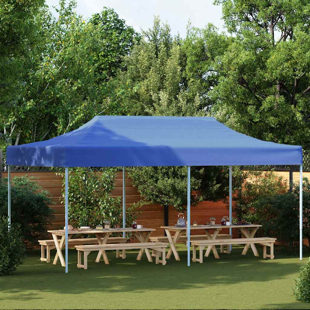 Vouwtent pop-up 3x6 m blauw is nu te koop bij PeponiXL, paradijselijk wonen!