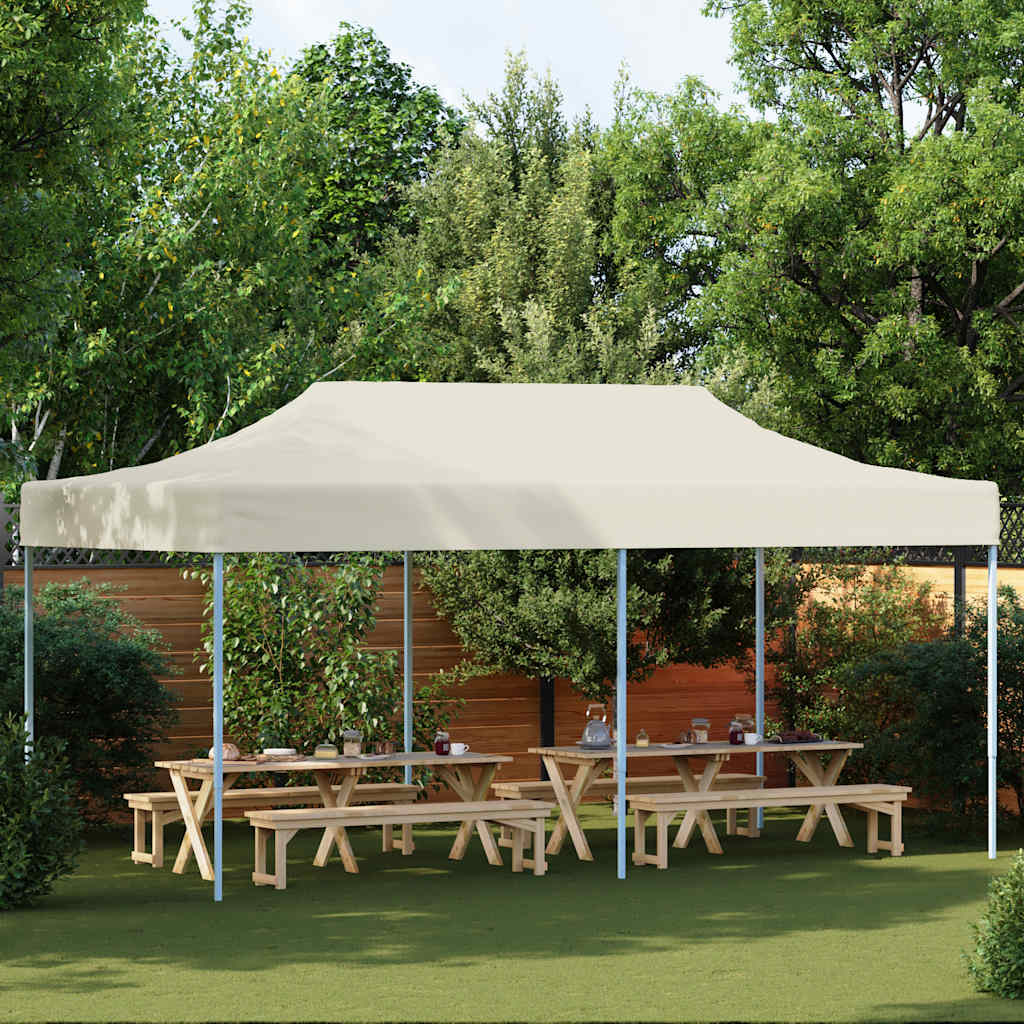 Vouwtent pop-up 3x6 m crèmewit is nu te koop bij PeponiXL, paradijselijk wonen!