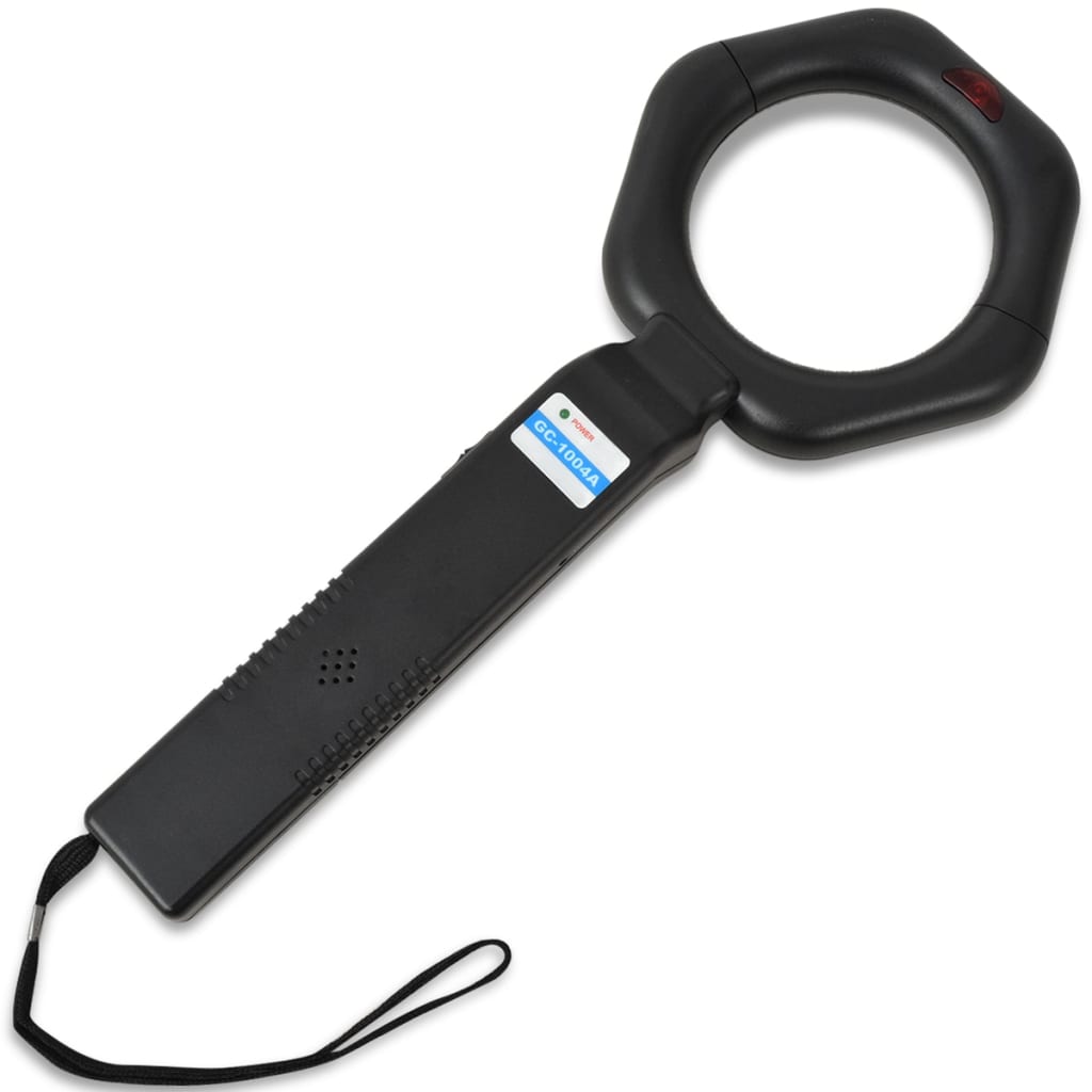 Draagbare metaaldetector zwart is nu te koop bij PeponiXL, paradijselijk wonen!
