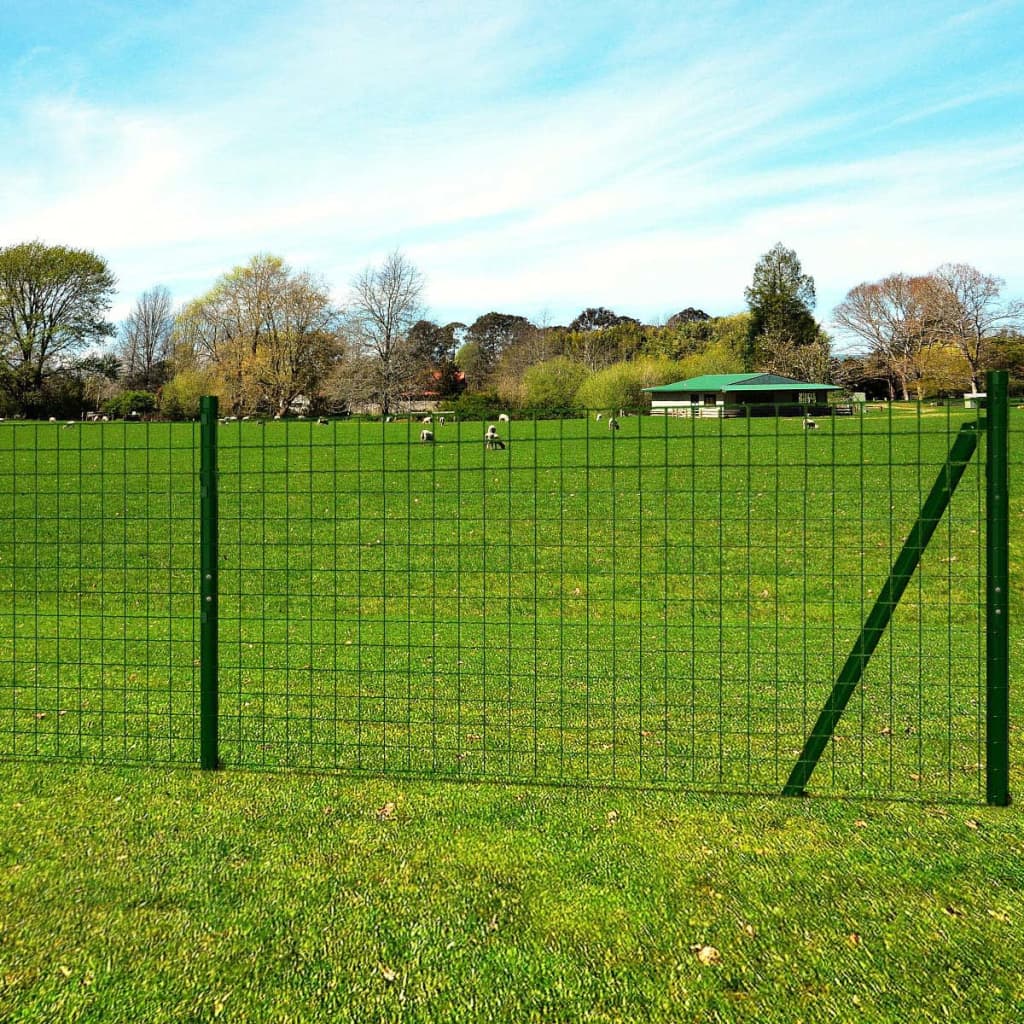 Euro hek 10x1,7 m staal groen is nu te koop bij PeponiXL, paradijselijk wonen!