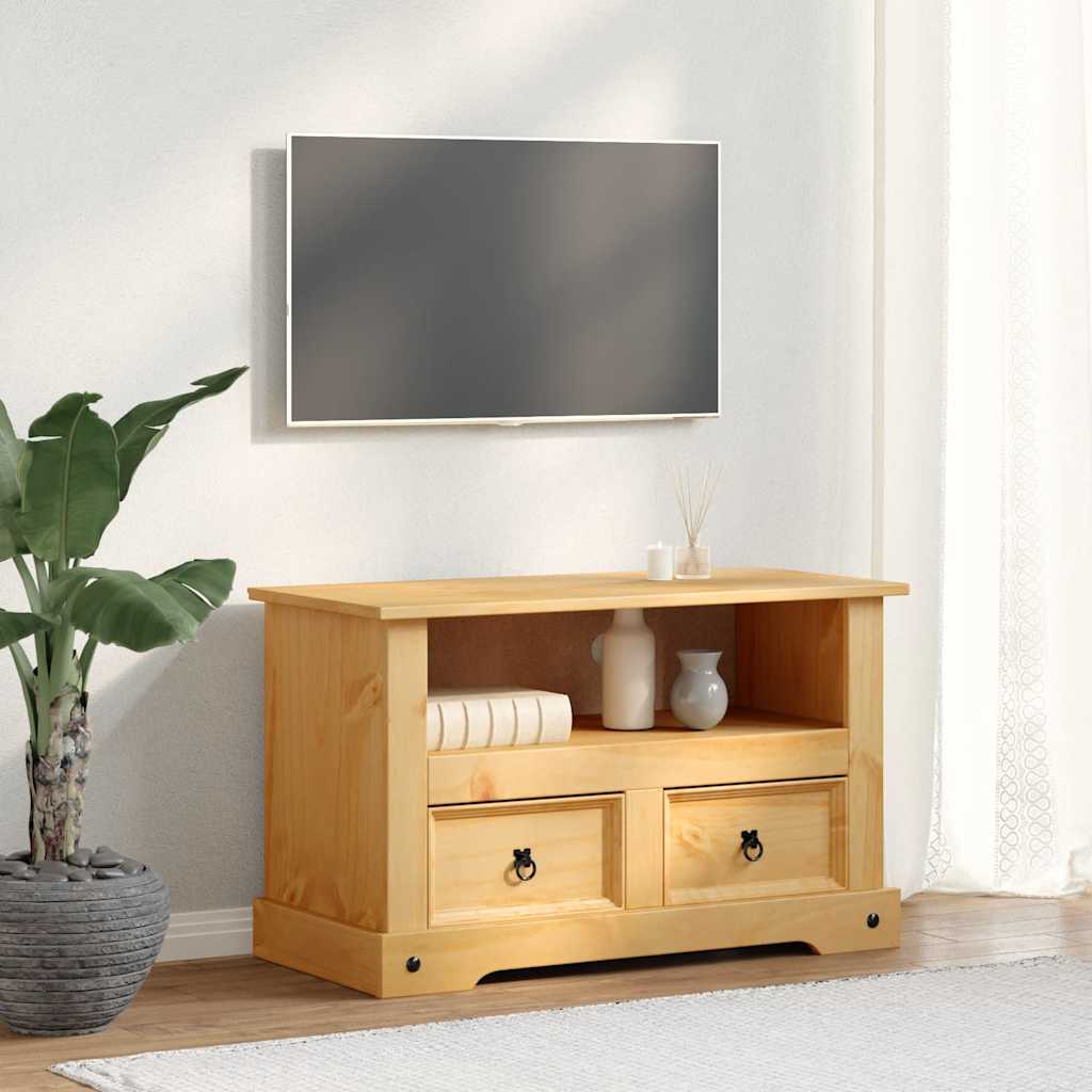 Tv-meubel Mexicaans grenenhout Corona-stijl 91x43x56 cm is nu te koop bij PeponiXL, paradijselijk wonen!