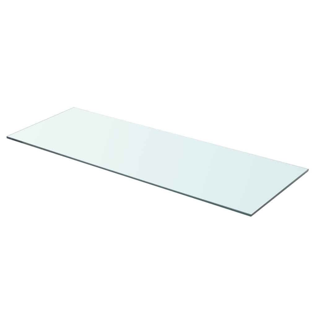 Wandschap transparant 80x30 cm glas is nu te koop bij PeponiXL, paradijselijk wonen!