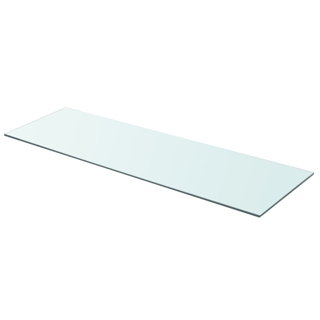 Wandschap transparant 90x30 cm glas is nu te koop bij PeponiXL, paradijselijk wonen!