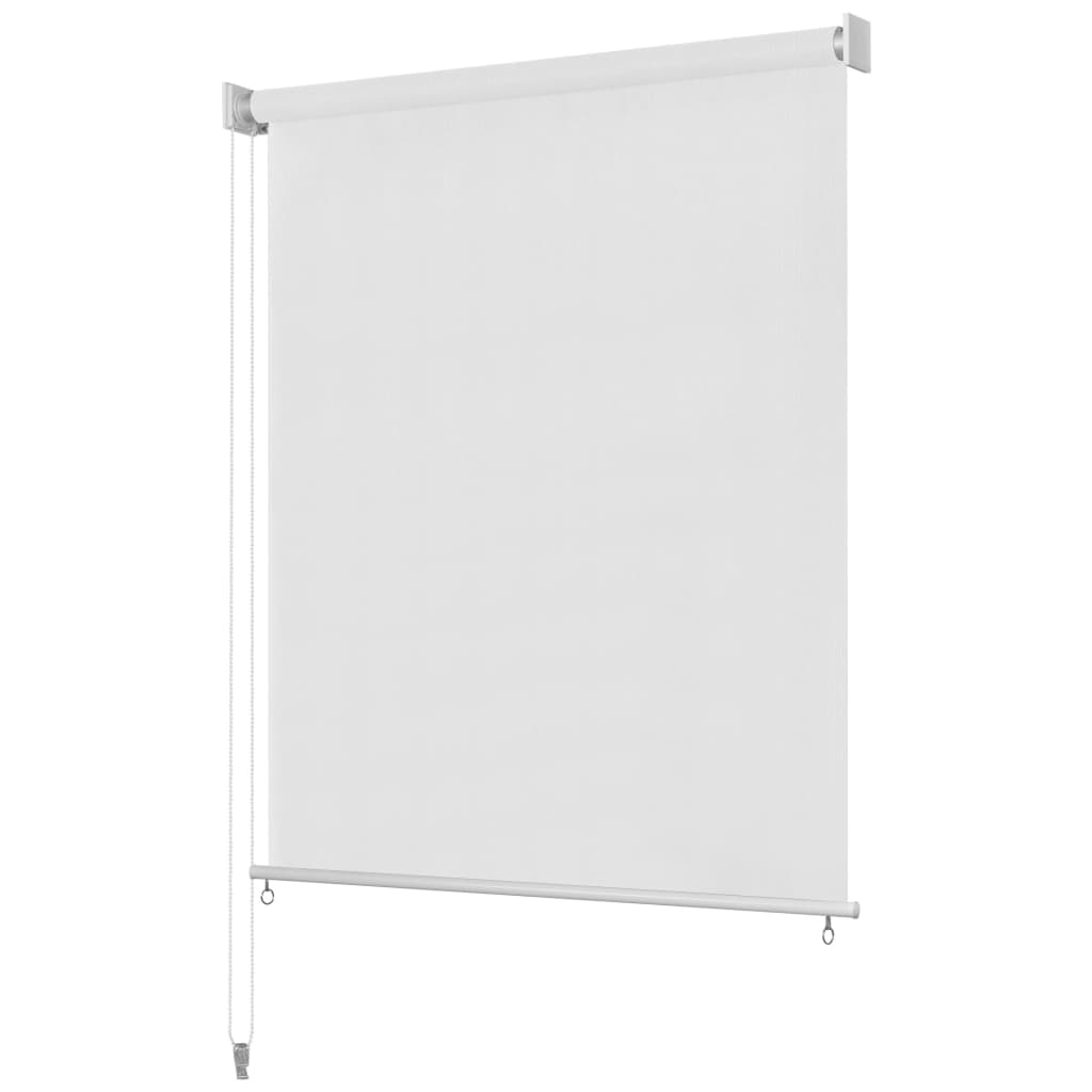 Rolgordijn voor buiten 145(B)x140(H) cm wit is nu te koop bij PeponiXL, paradijselijk wonen!