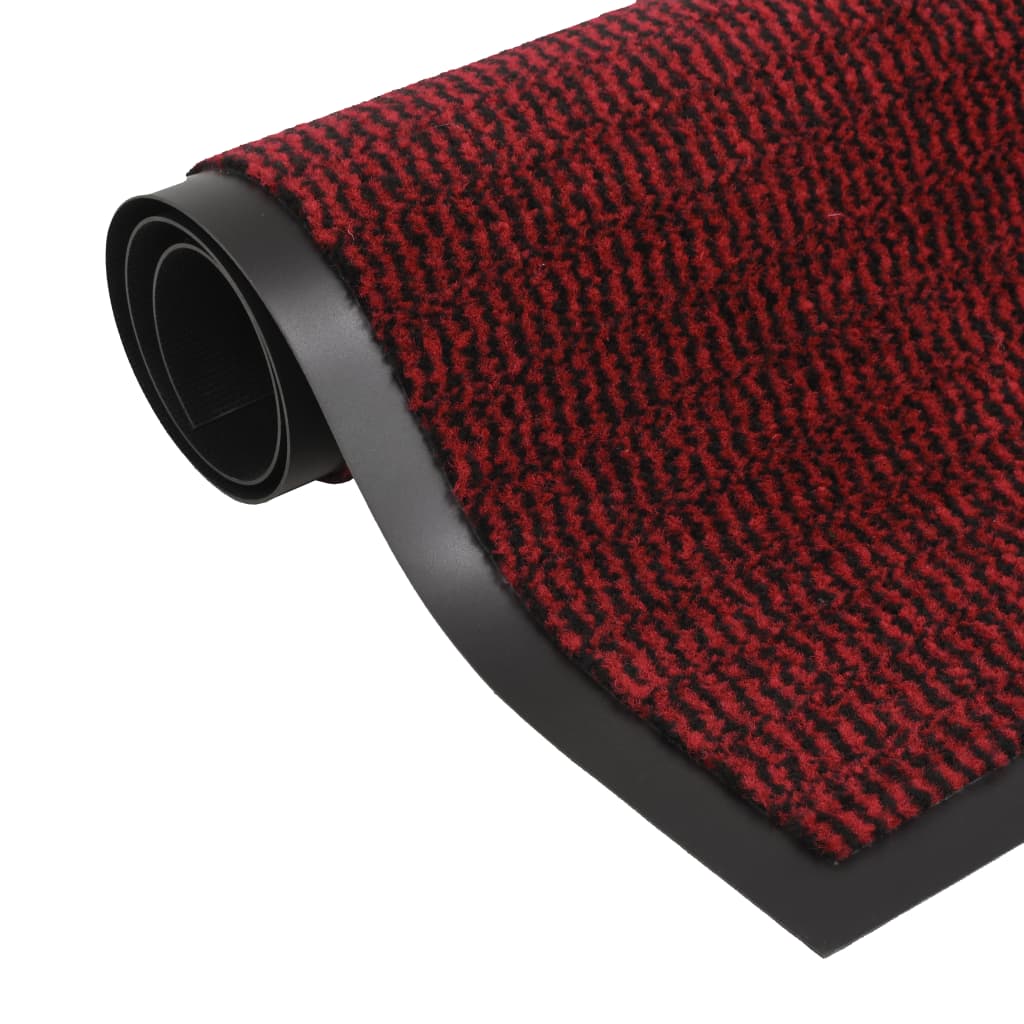 Droogloopmat rechthoekig getuft 40x60 cm rood is nu te koop bij PeponiXL, paradijselijk wonen!
