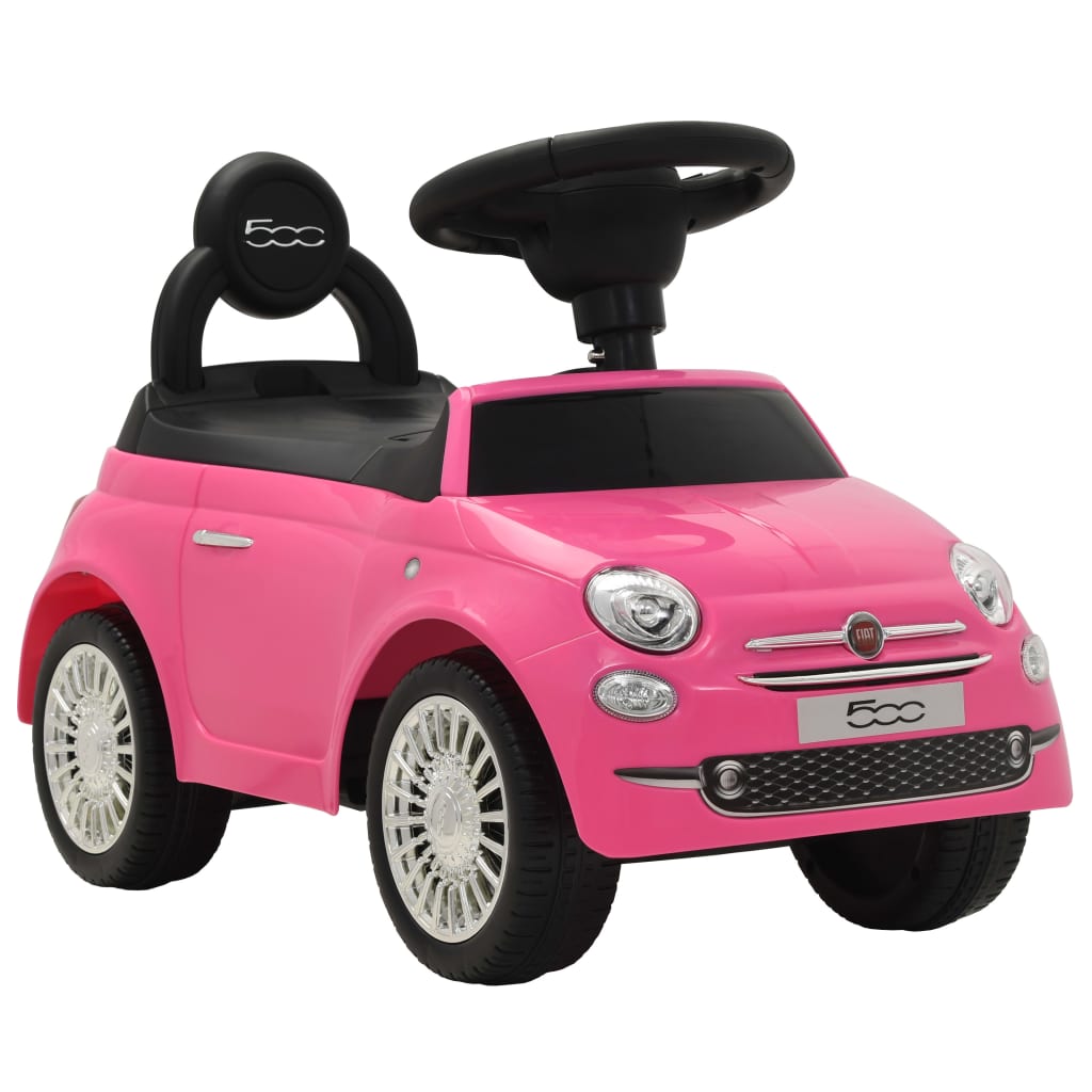 Loopauto Fiat 500 roze is nu te koop bij PeponiXL, paradijselijk wonen!