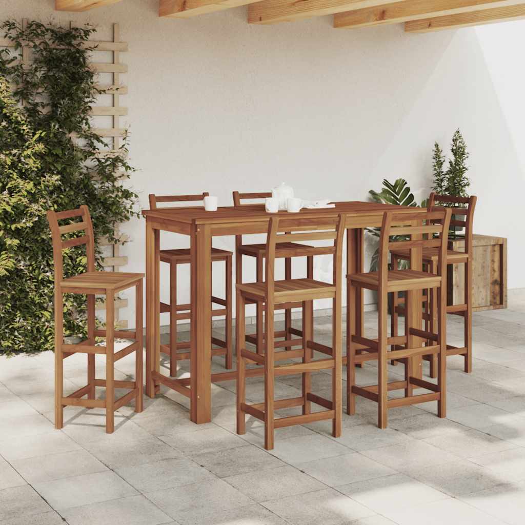 Bartafel 150x70x105 cm massief acaciahout is nu te koop bij PeponiXL, paradijselijk wonen!