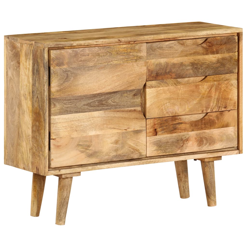 Dressoir 90x30x69 cm massief mangohout is nu te koop bij PeponiXL, paradijselijk wonen!