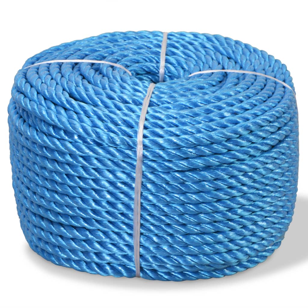 Touw gedraaid 12 mm 250 m polypropyleen blauw is nu te koop bij PeponiXL, paradijselijk wonen!