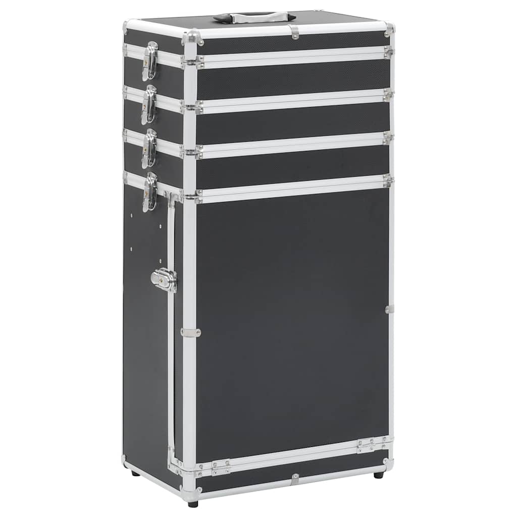 Make-up trolley aluminium zwart is nu te koop bij PeponiXL, paradijselijk wonen!