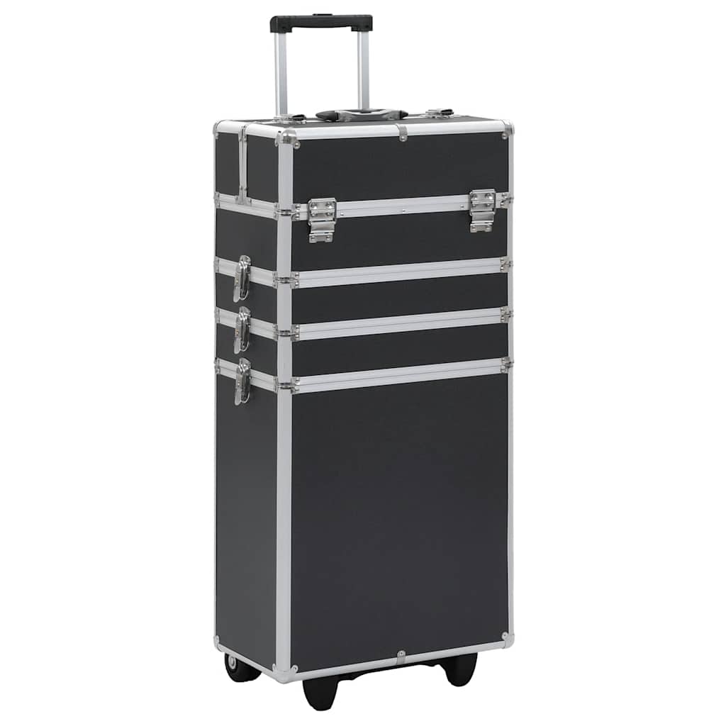 Make-up trolley aluminium zwart is nu te koop bij PeponiXL, paradijselijk wonen!