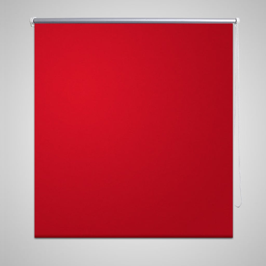 Rolgordijn verduisterend 84,4 x 175 cm stofbreedte 80 cm rood is nu te koop bij PeponiXL, paradijselijk wonen!