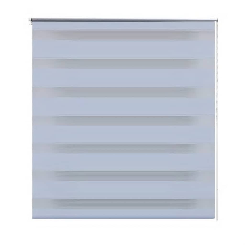 Zebra rolgordijn 100,9 x 175 cm stofbreedte 96,7 cm wit is nu te koop bij PeponiXL, paradijselijk wonen!