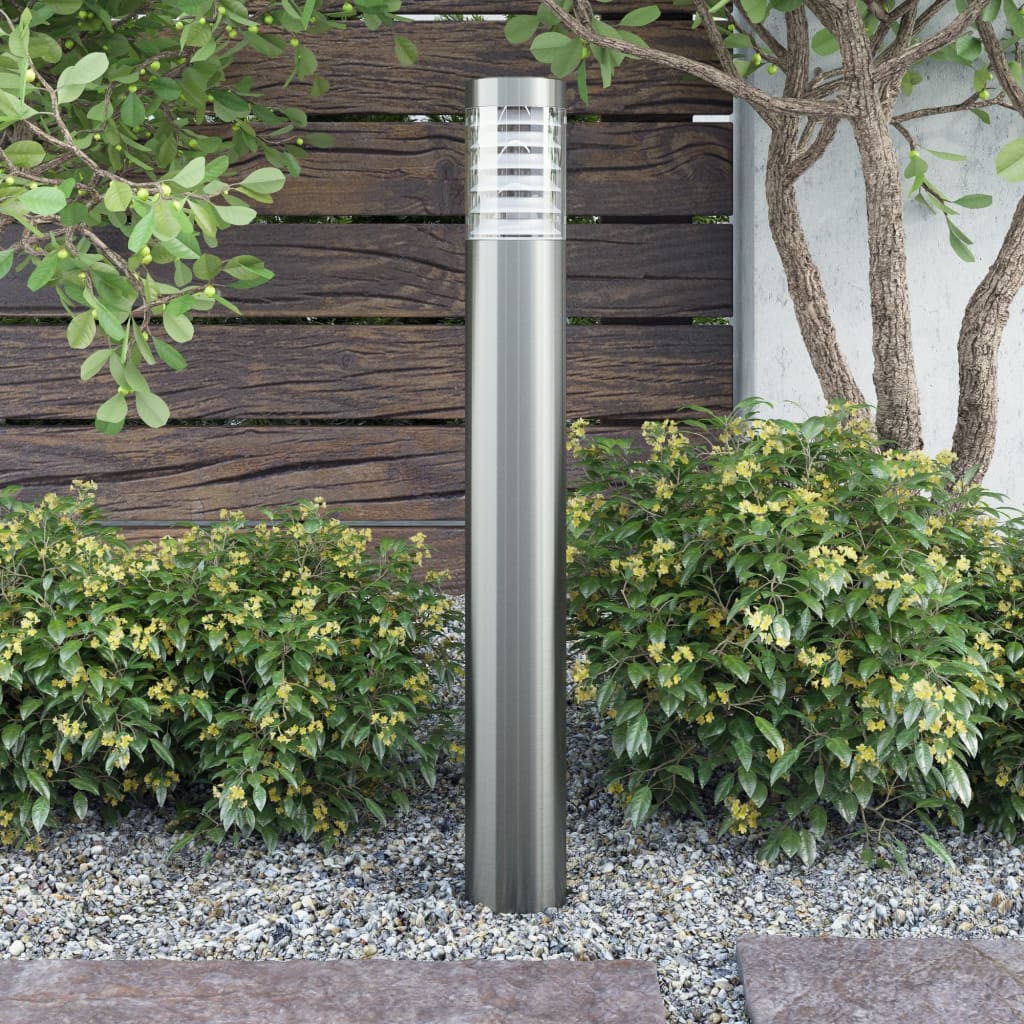 Cilindervormige RVS LED tuinlamp is nu te koop bij PeponiXL, paradijselijk wonen!