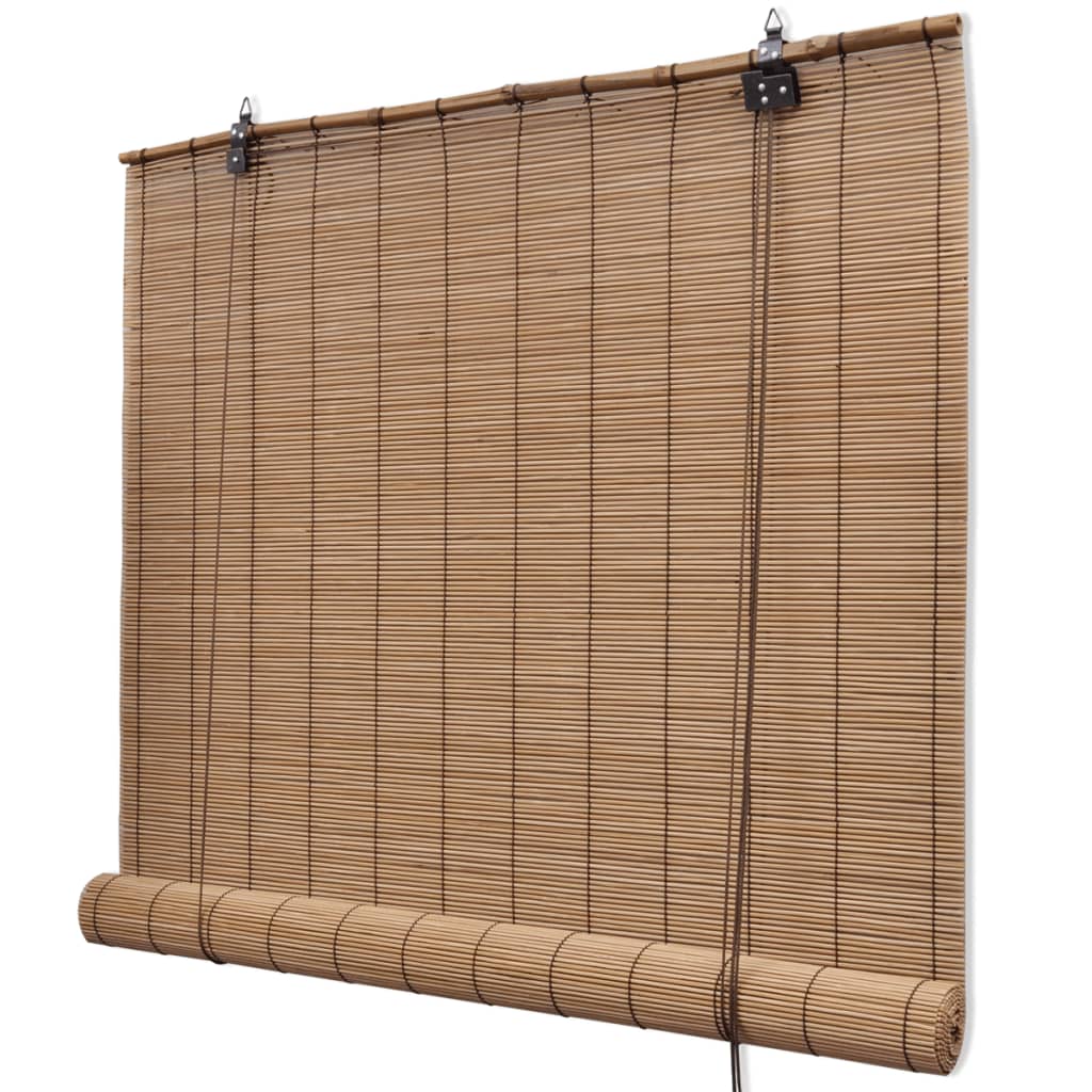 Rolgordijn 120x160 cm bamboe bruin is nu te koop bij PeponiXL, paradijselijk wonen!